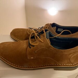 Steve Madden HATRICK Men's Suede Oxfords Tan  Size 11